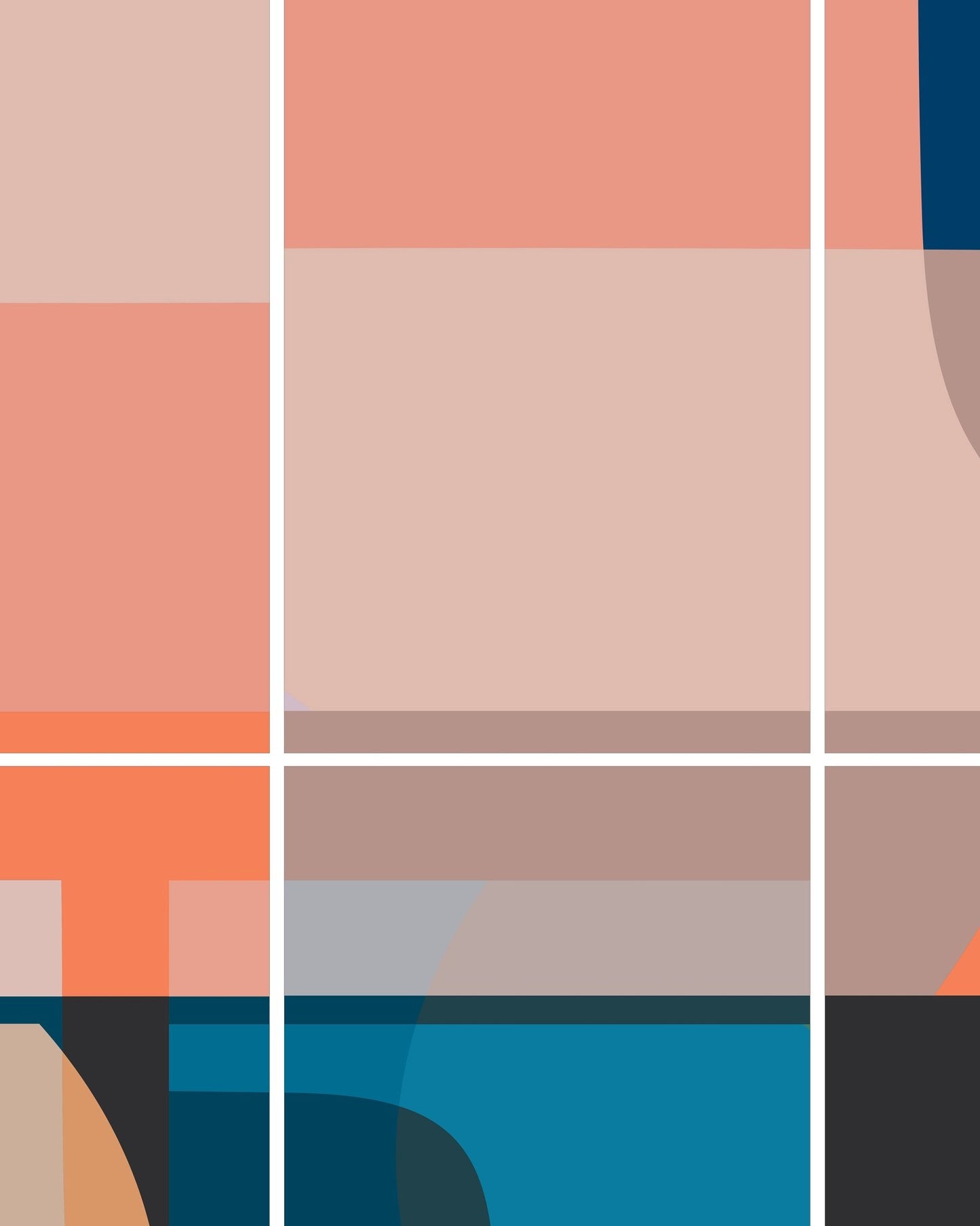 Modern Geometric Abstract