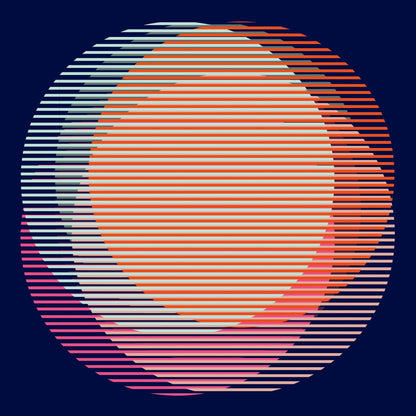 Circles Stripe No 4