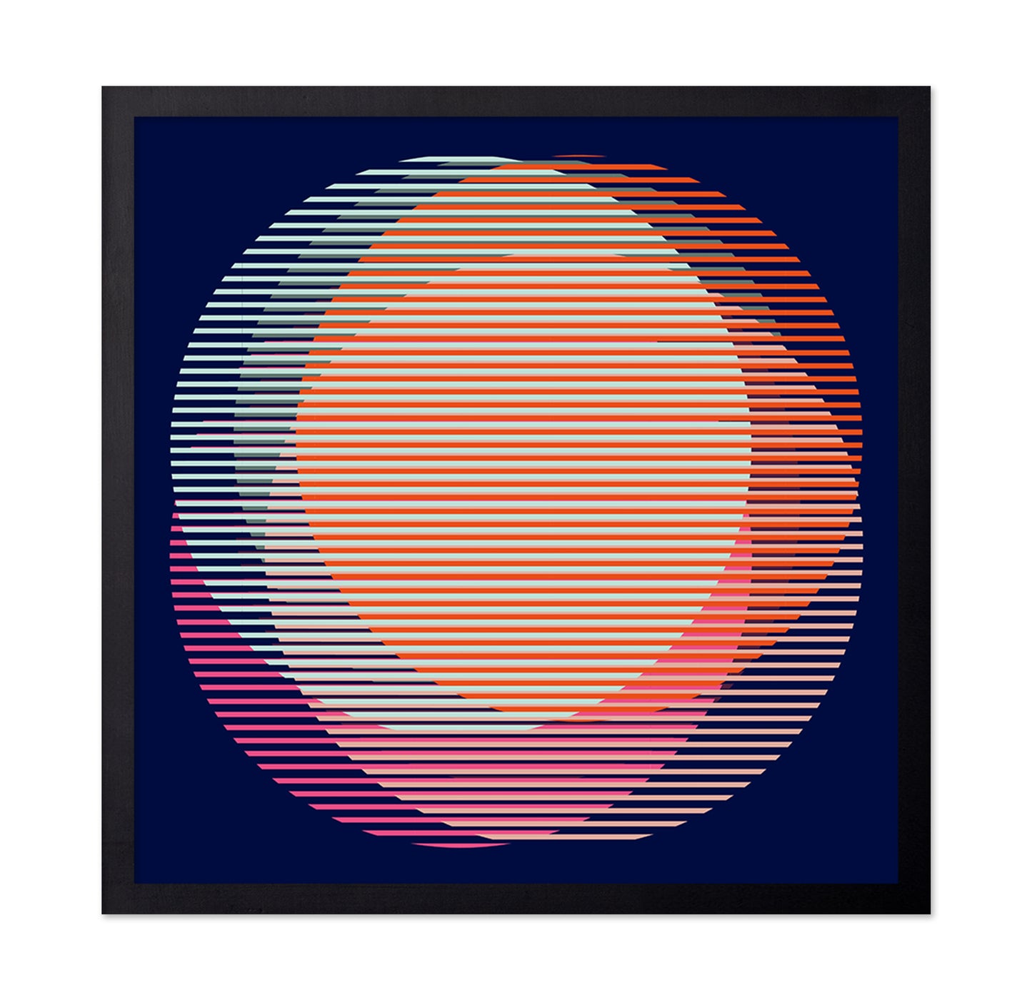 Circles Stripe No 4