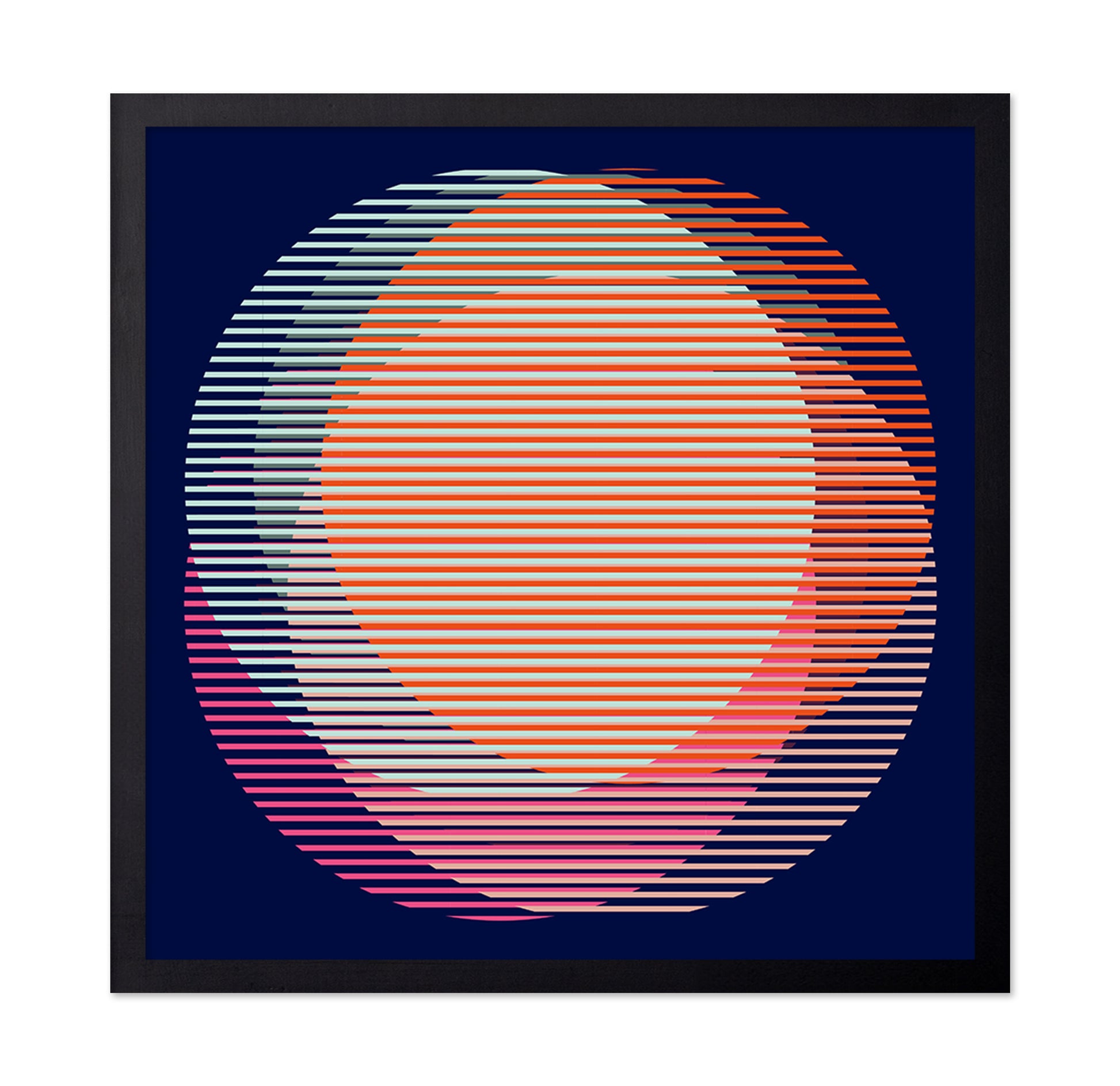 Circles Stripe No 4