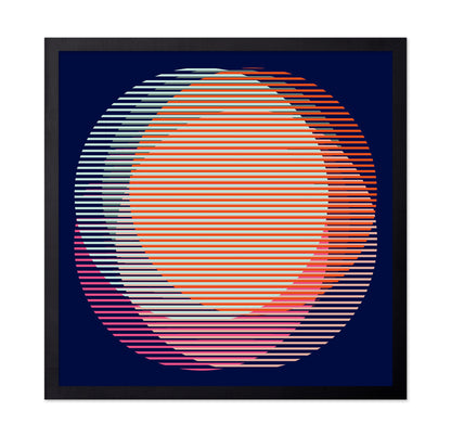 Circles Stripe No 4