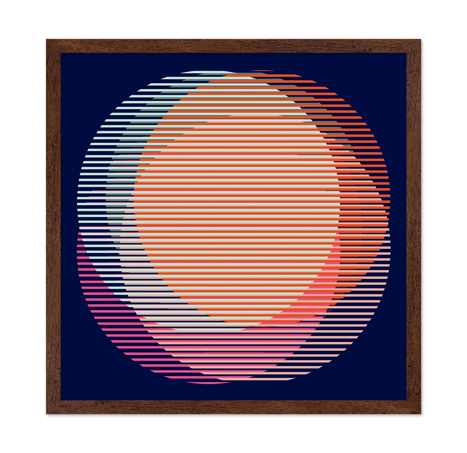 Circles Stripe No 4