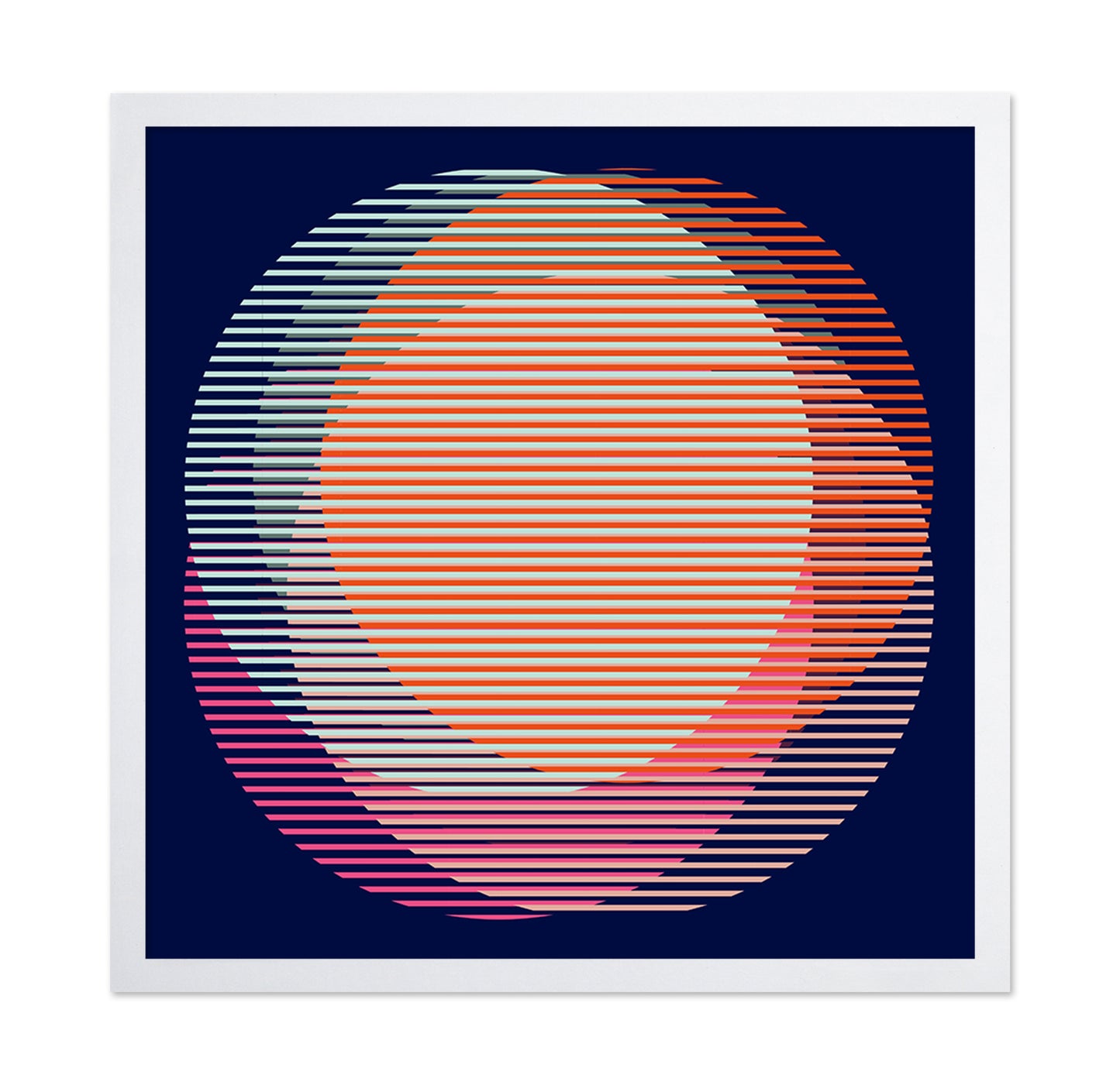 Circles Stripe No 4