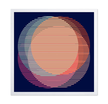 Circles Stripe No 4