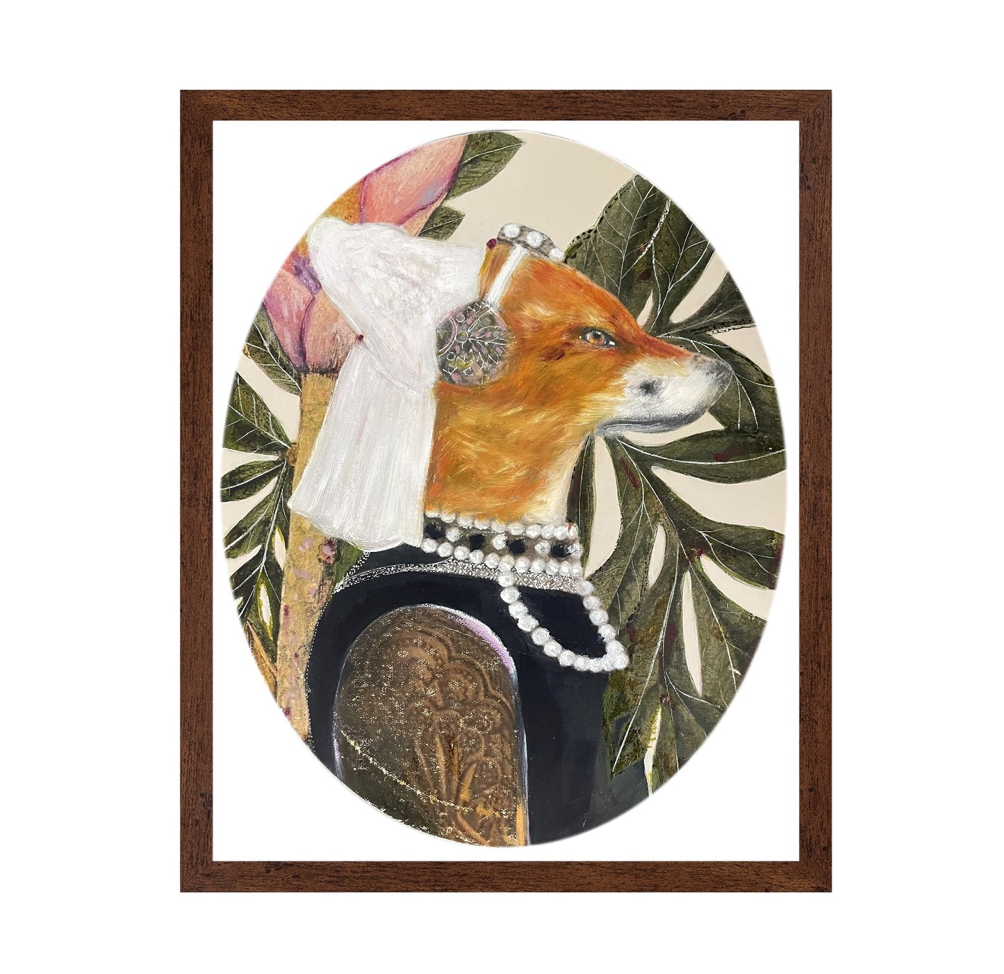 Fox Dressed In Renaissance Attire