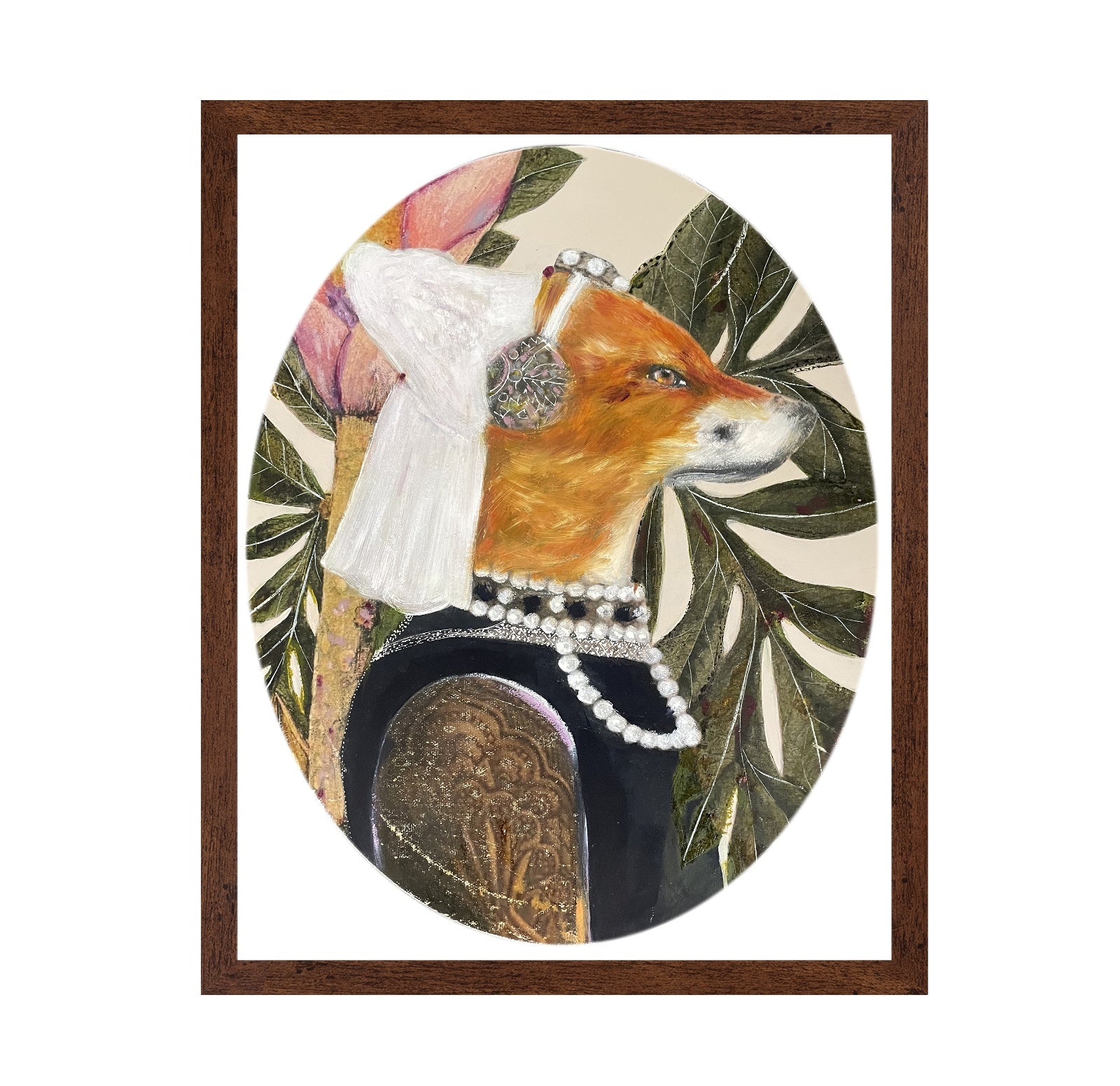 Fox Dressed In Renaissance Attire