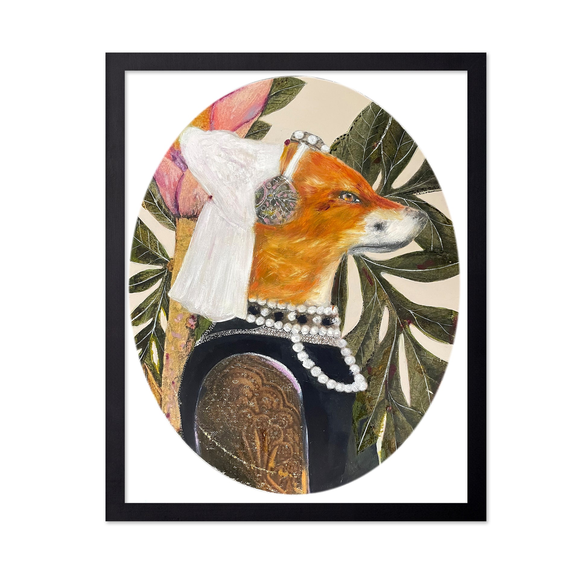 Fox Dressed In Renaissance Attire