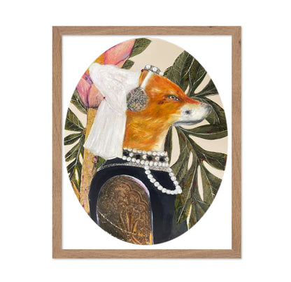 Fox Dressed In Renaissance Attire