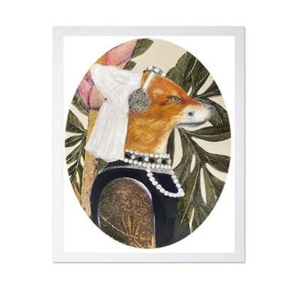 Fox Dressed In Renaissance Attire
