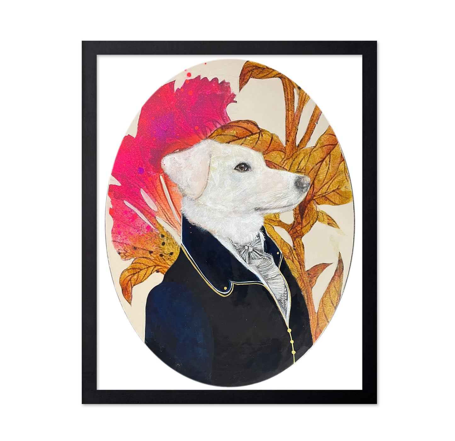 Regal Canine Portrait
