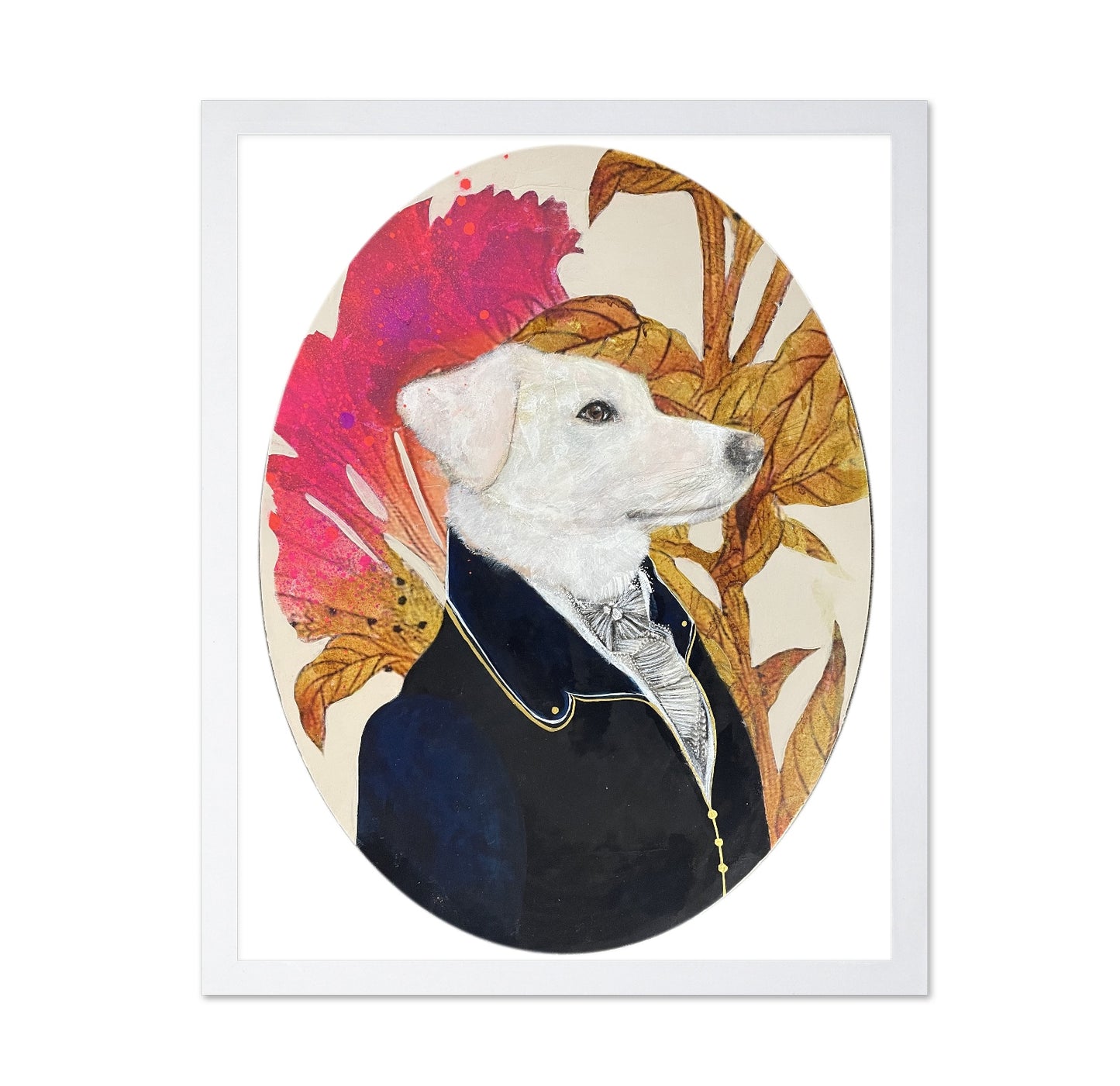 Regal Canine Portrait