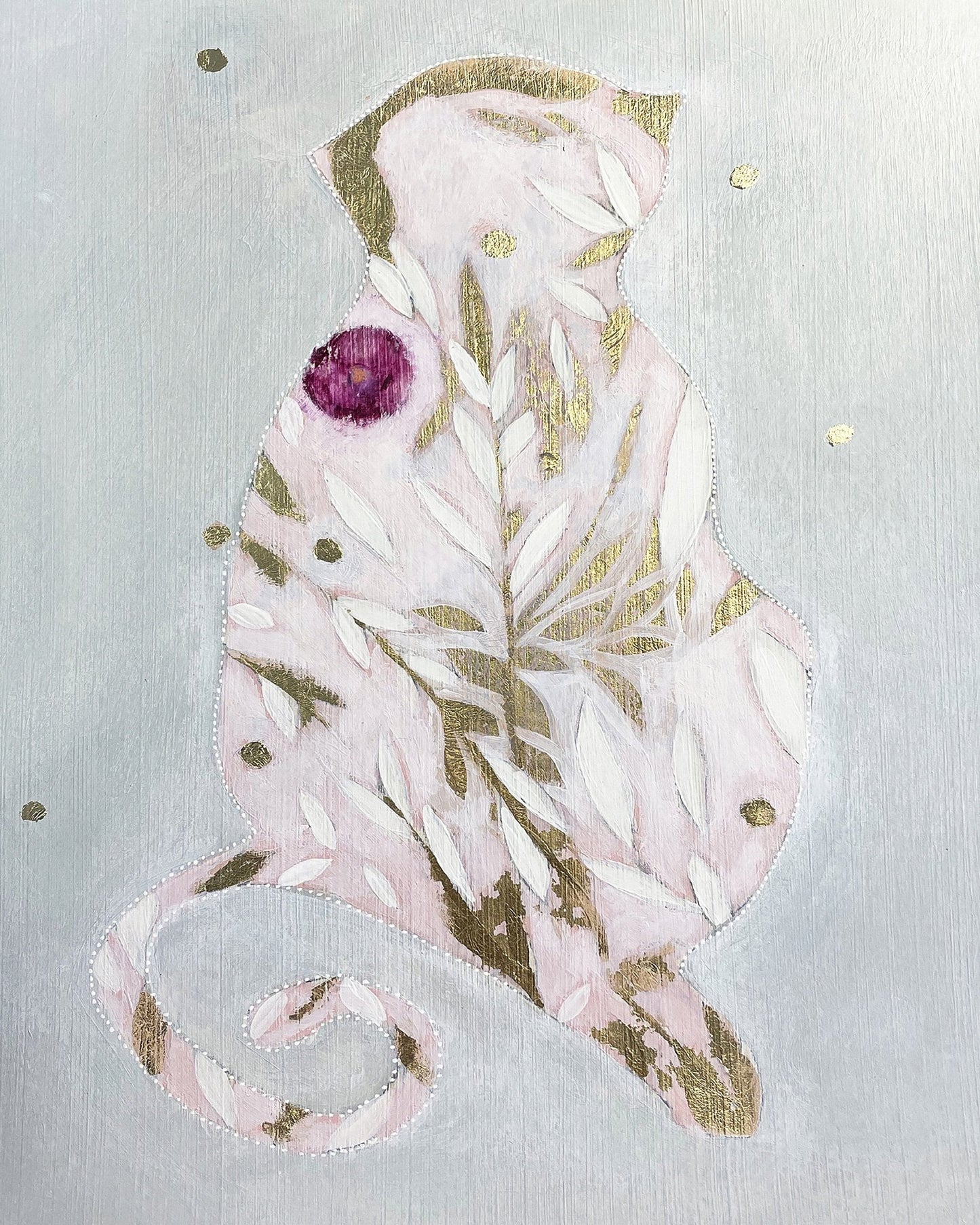 Pink & Gold Monkey
