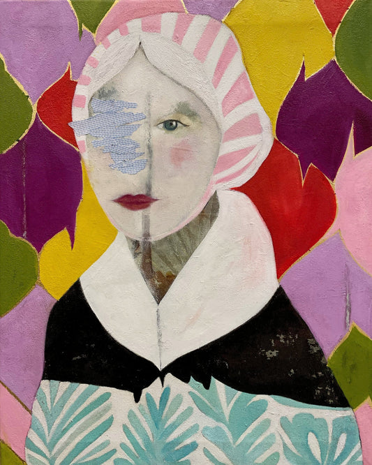 Woman With a Pink Hat