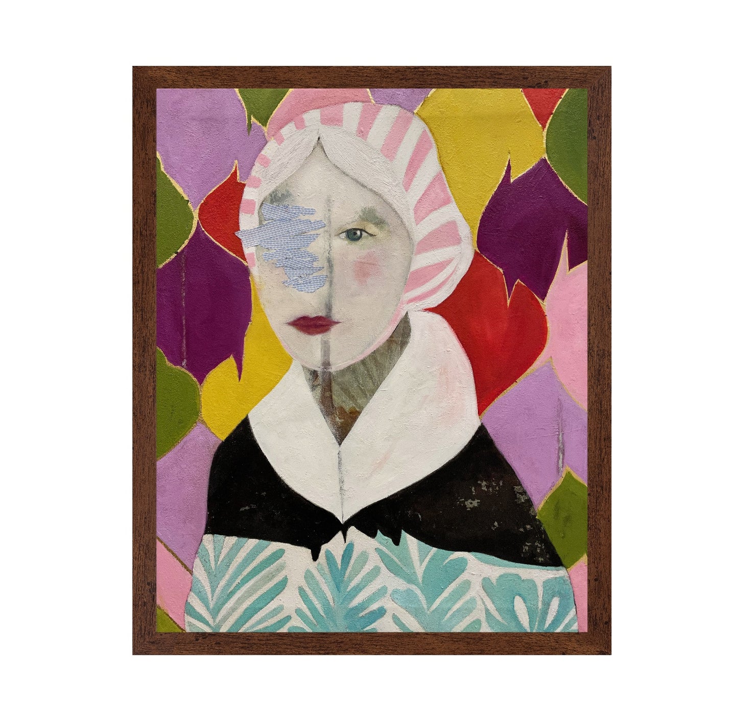Woman With a Pink Hat
