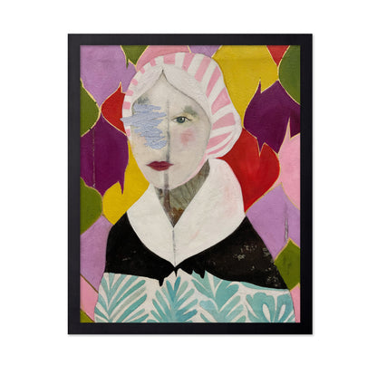 Woman With a Pink Hat