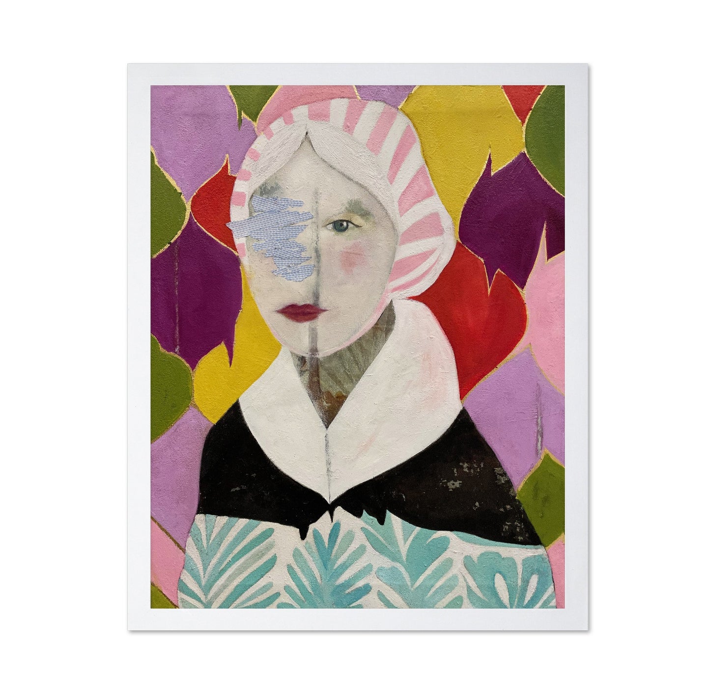 Woman With a Pink Hat