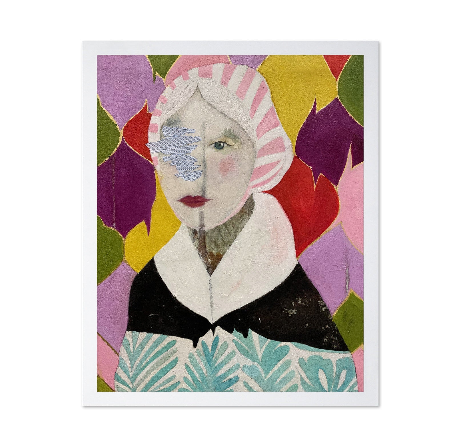 Woman With a Pink Hat