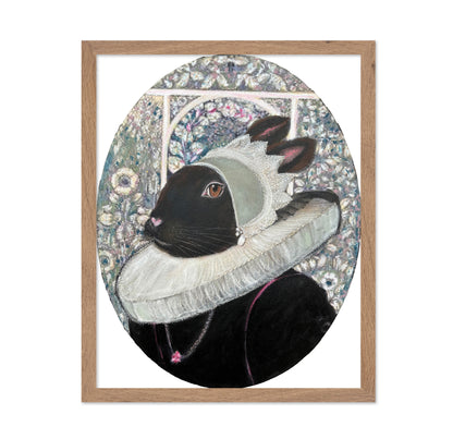 Regal Rabbit Portrait