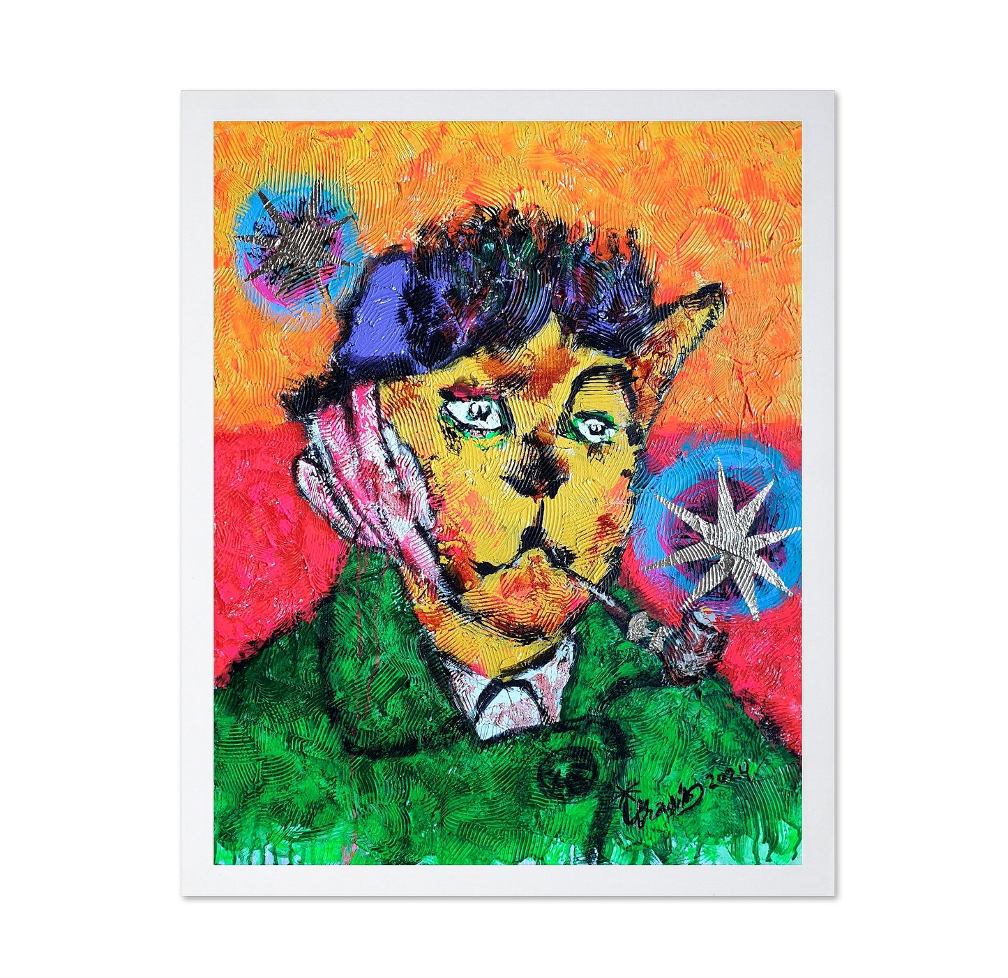 Self Portrait As Van Gogh