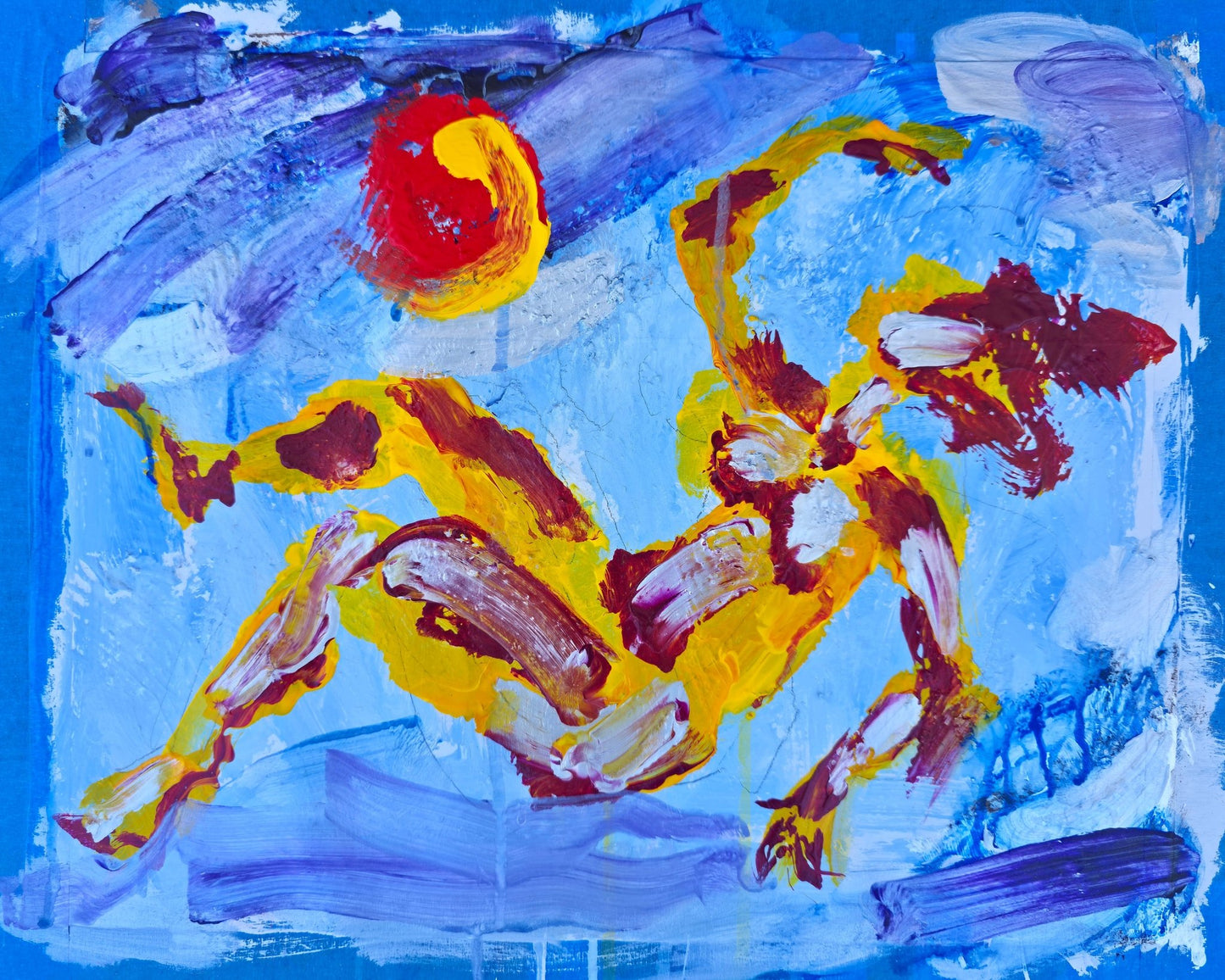 Woman And Sun