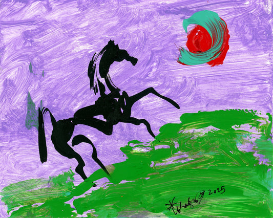 The Rearing Horse