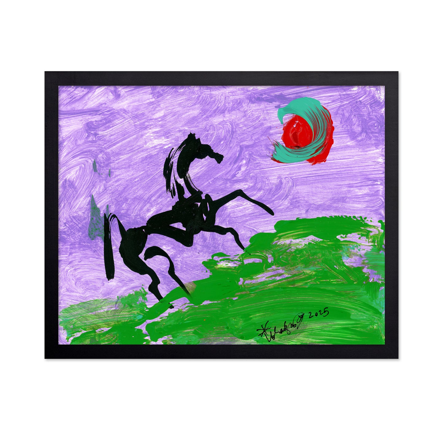 The Rearing Horse