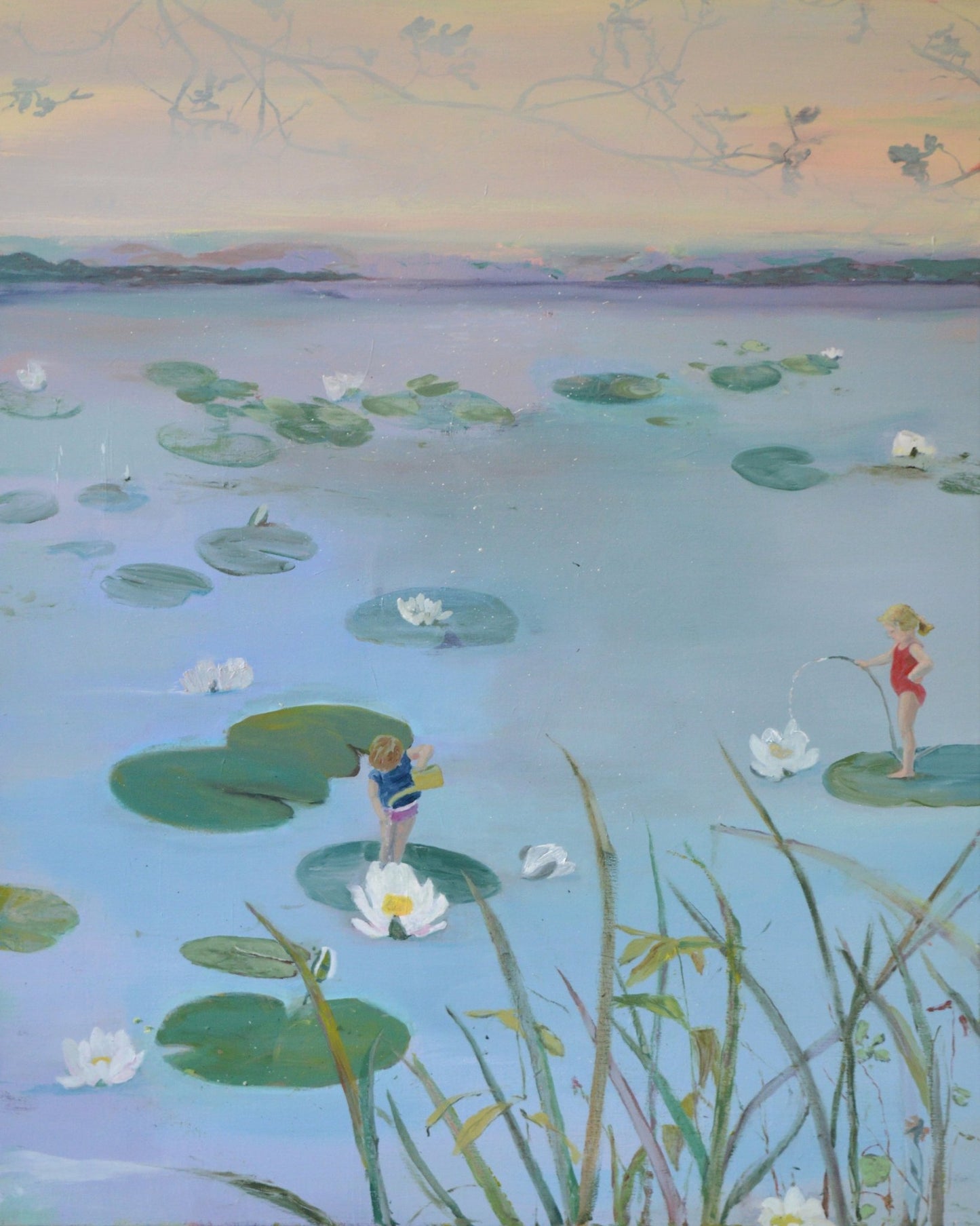 Watering Water Lilies