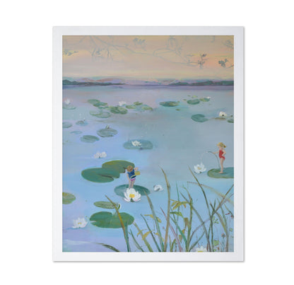 Watering Water Lilies