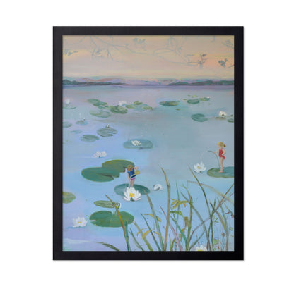 Watering Water Lilies