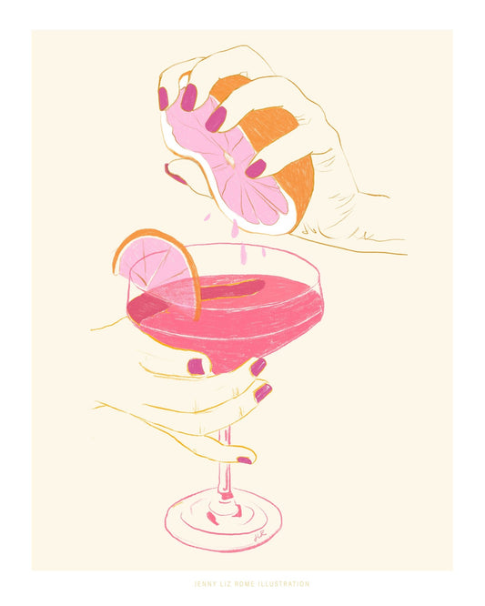 Pink Cocktail