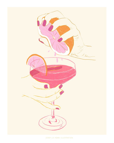 Pink Cocktail