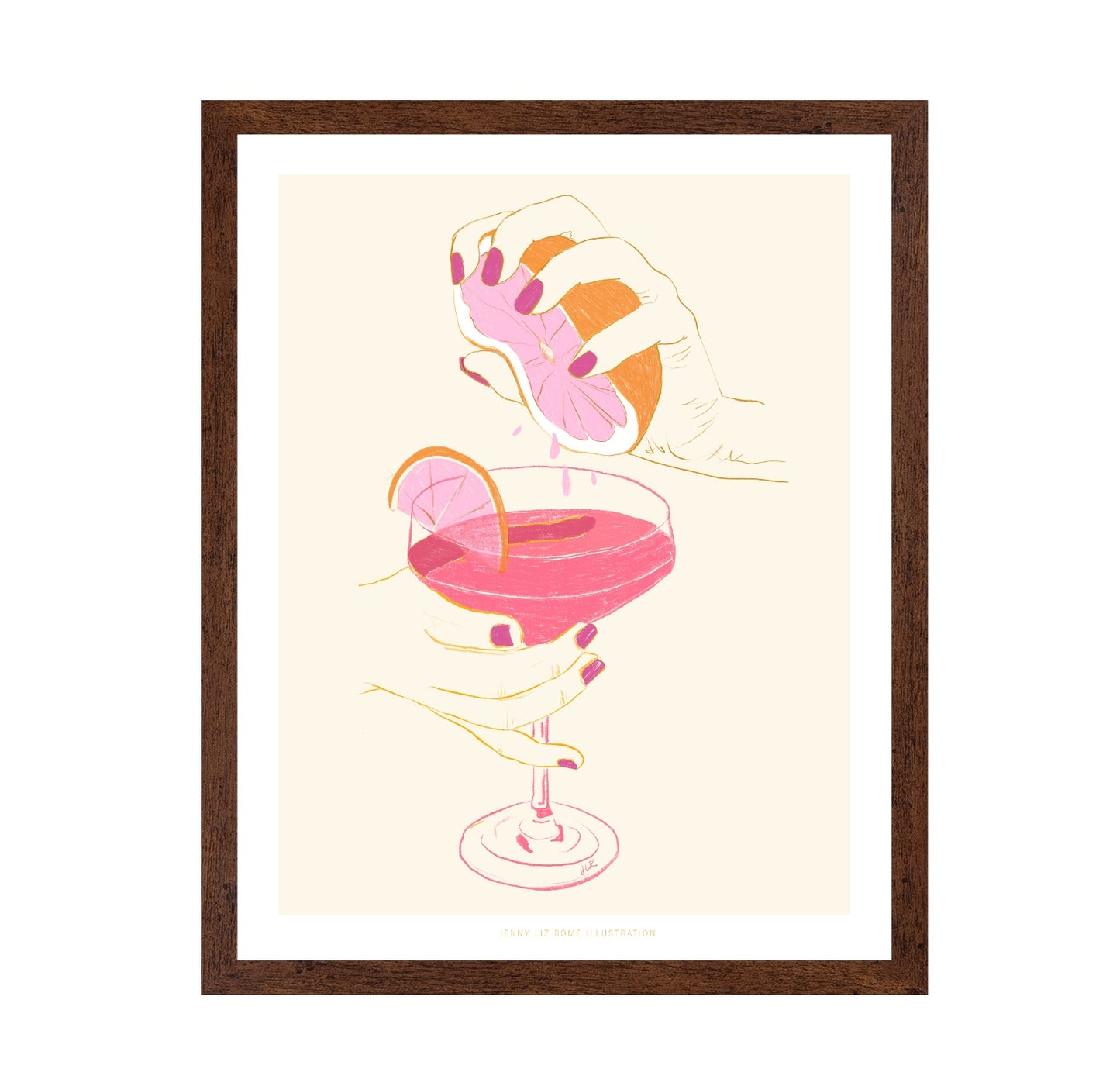 Pink Cocktail
