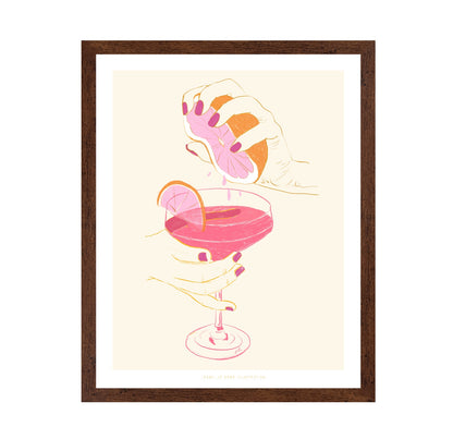 Pink Cocktail