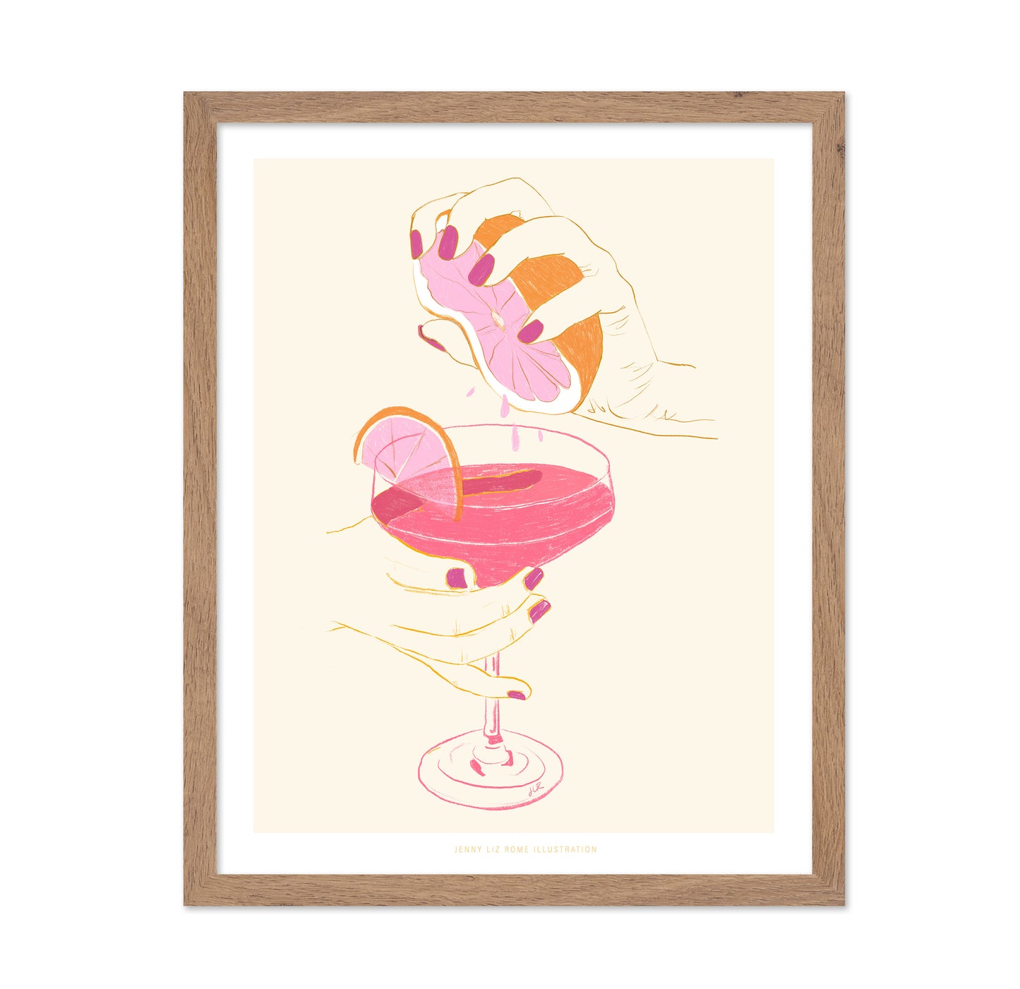 Pink Cocktail
