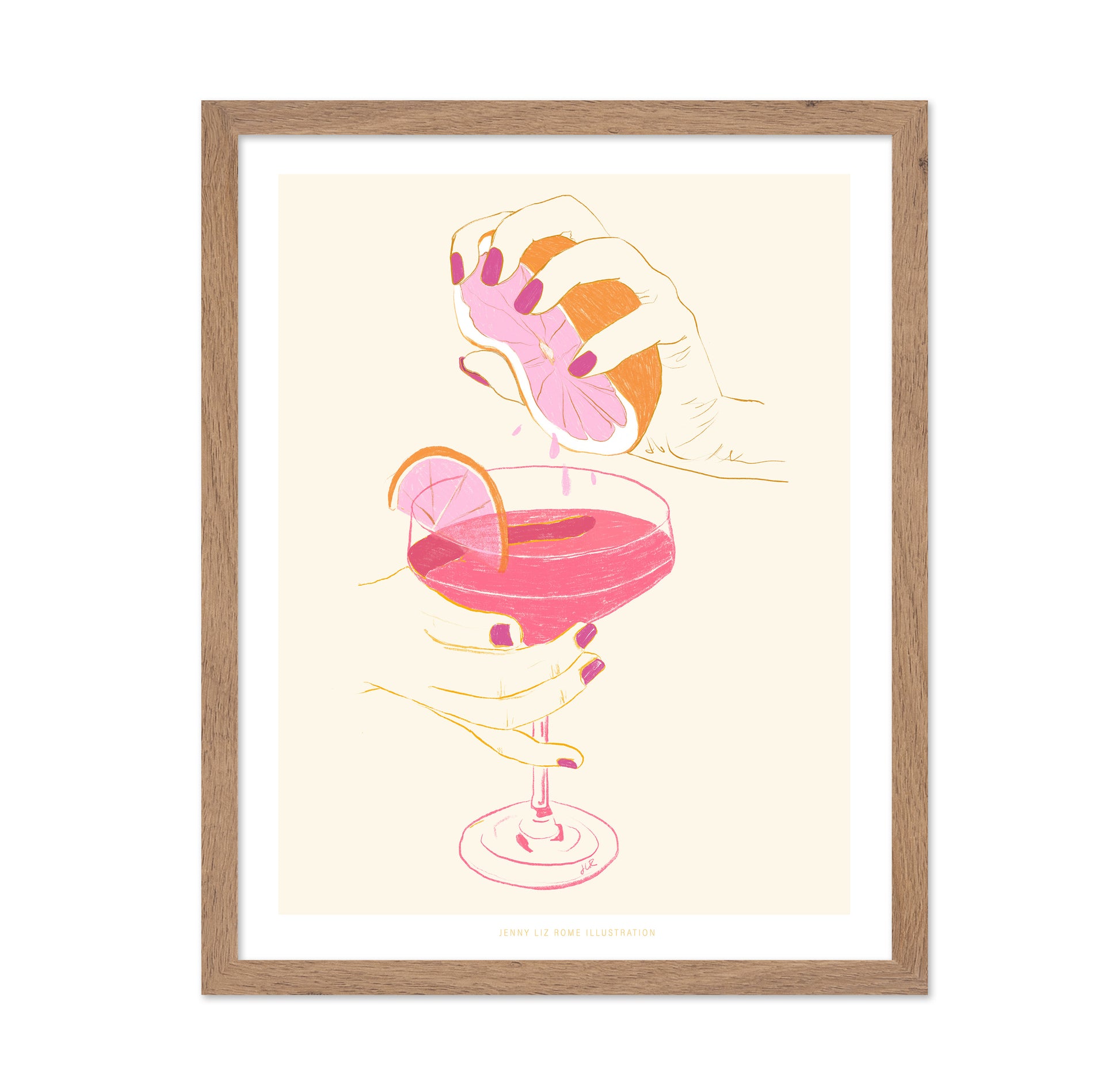 Pink Cocktail