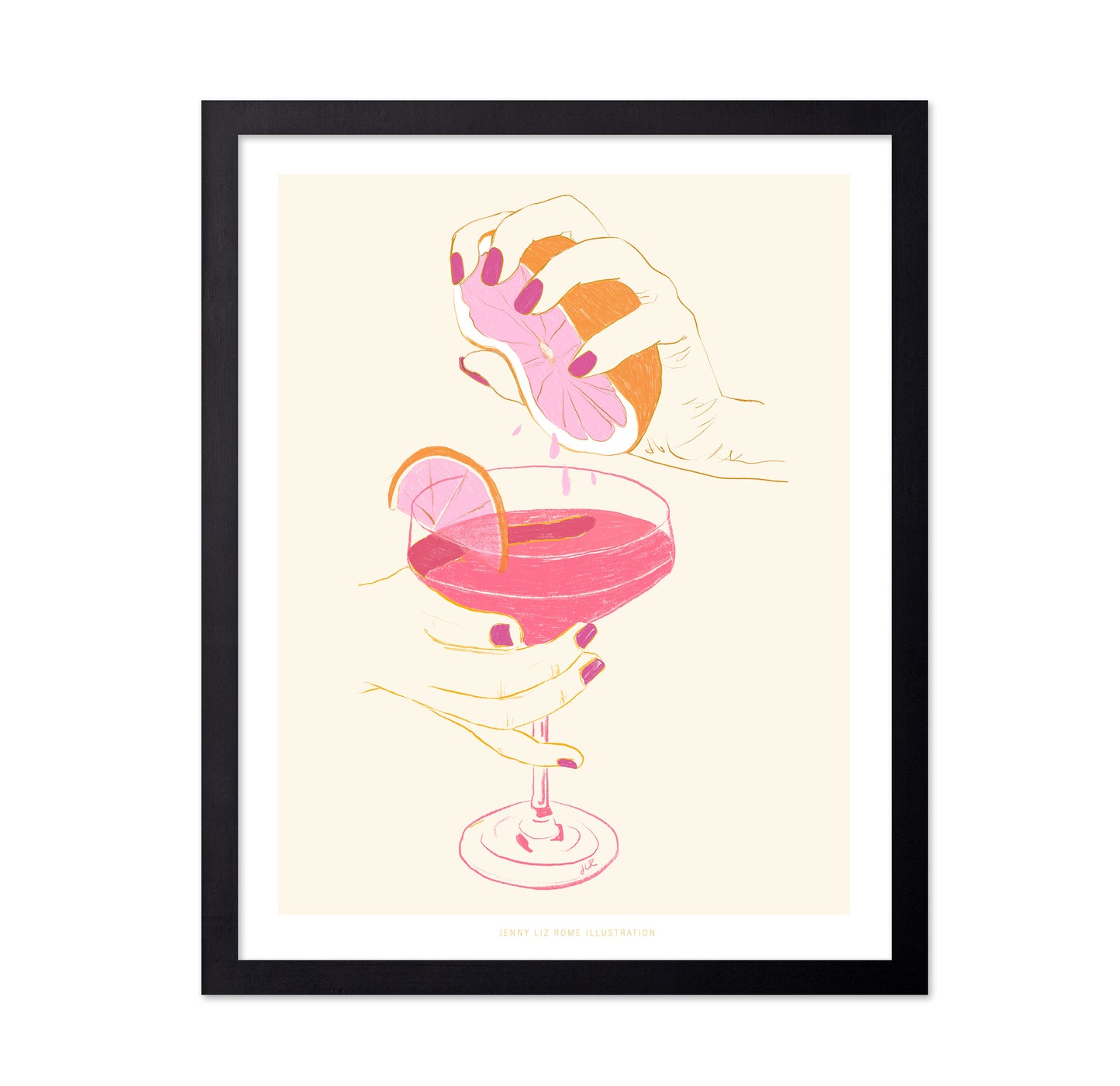 Pink Cocktail