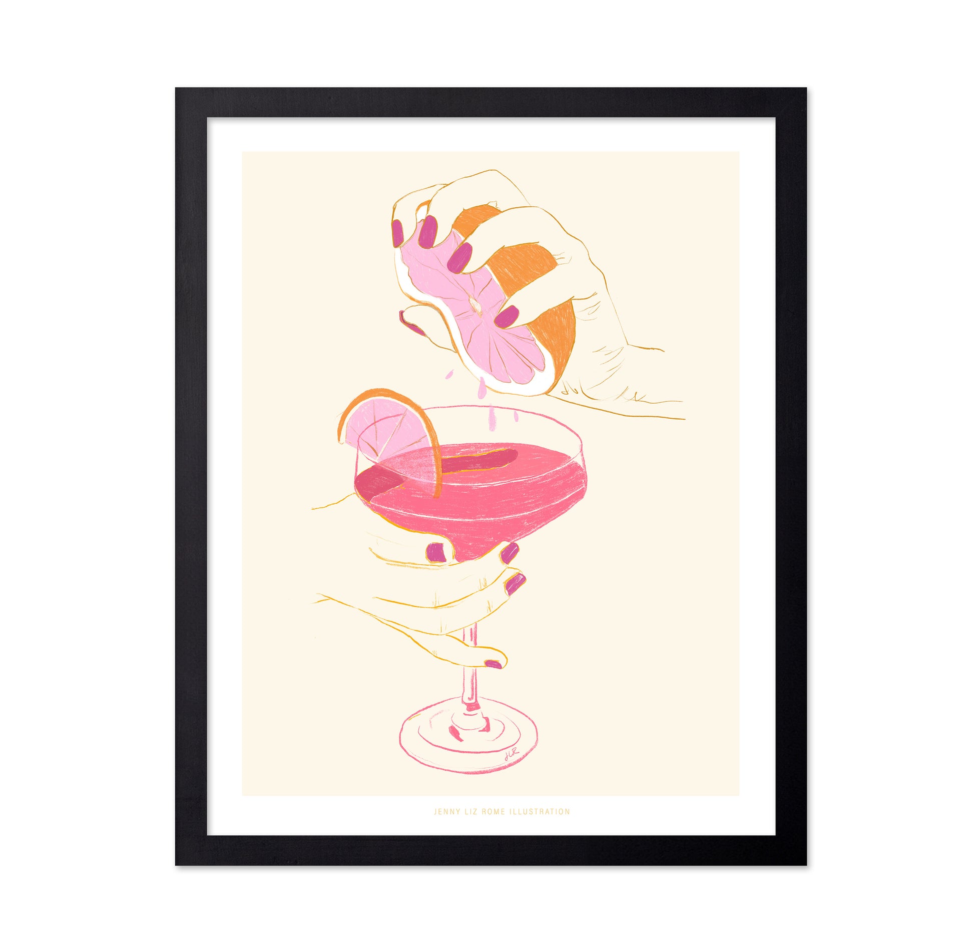 Pink Cocktail