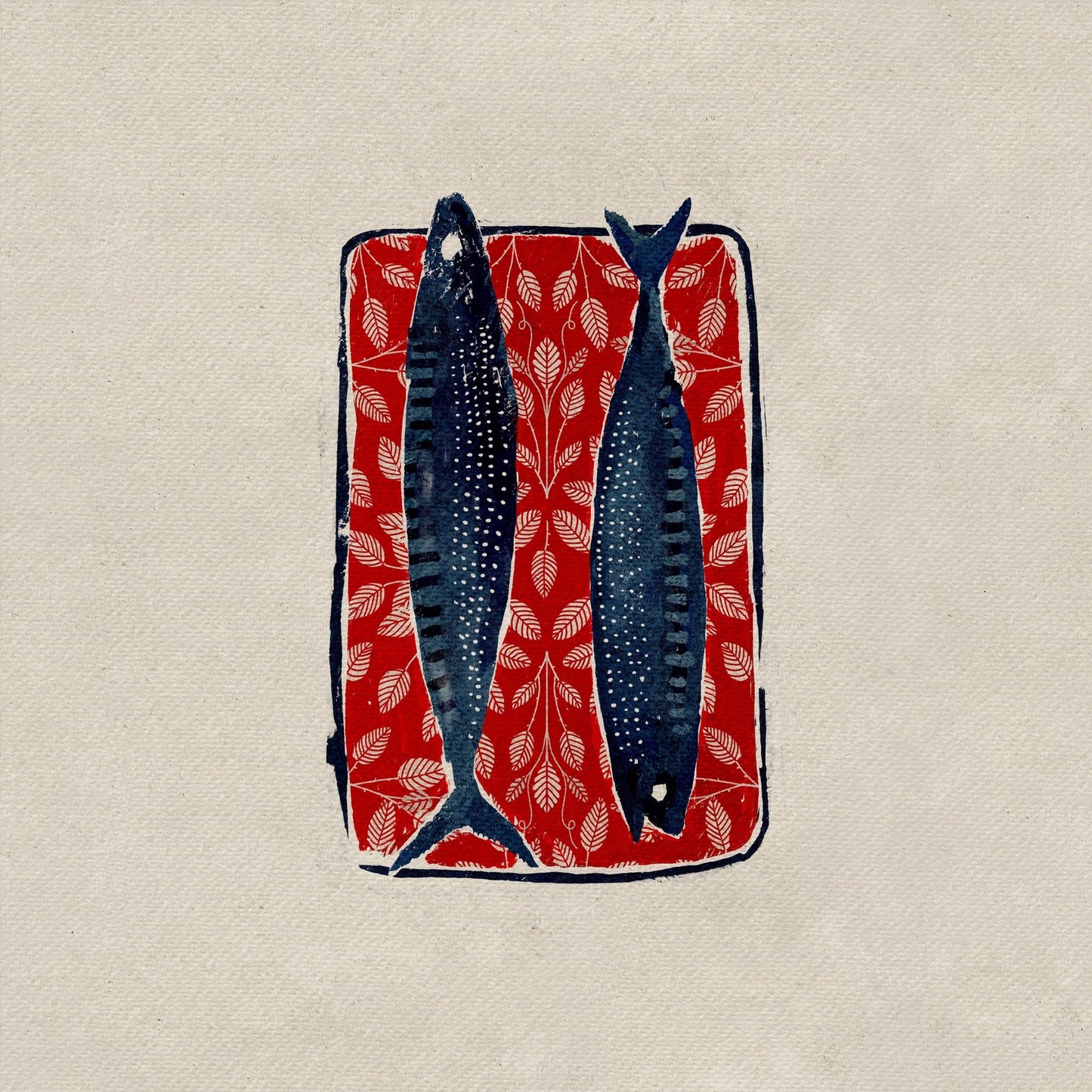 Sardines on Red