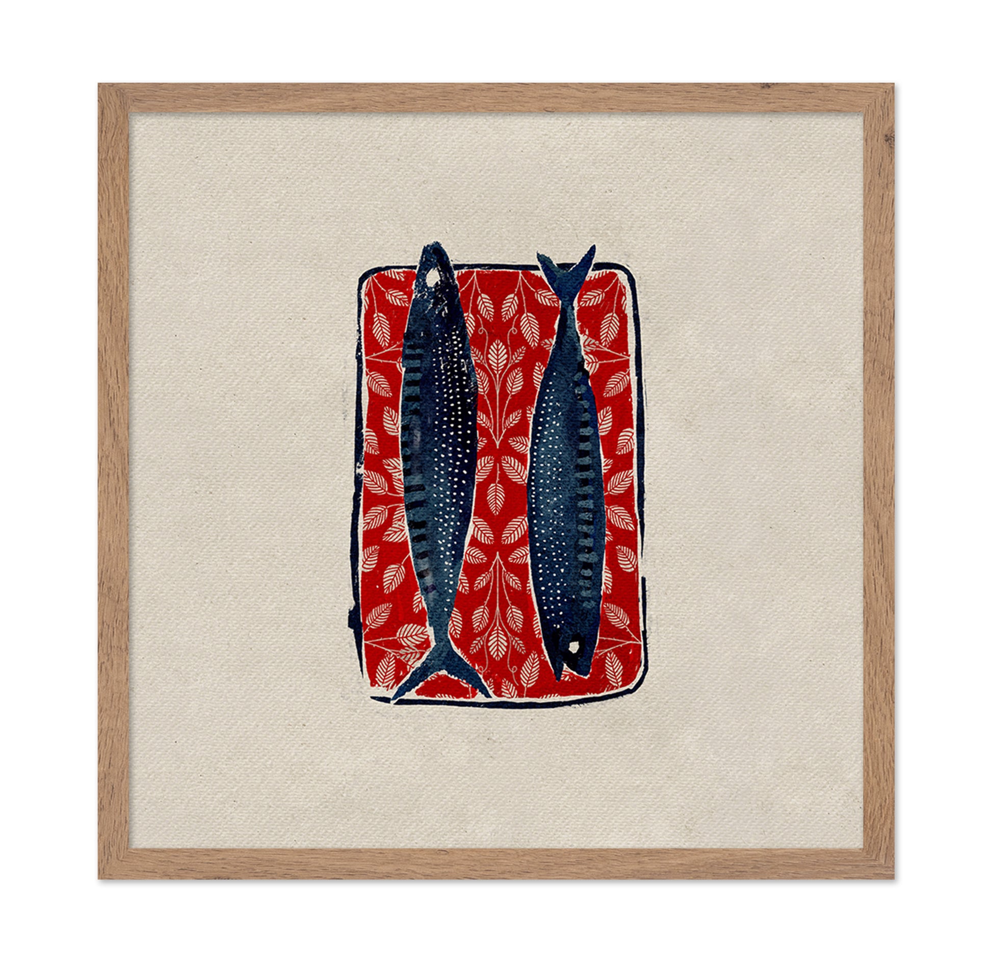 Sardines on Red