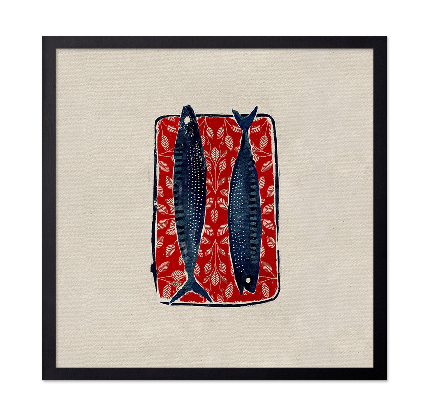 Sardines on Red