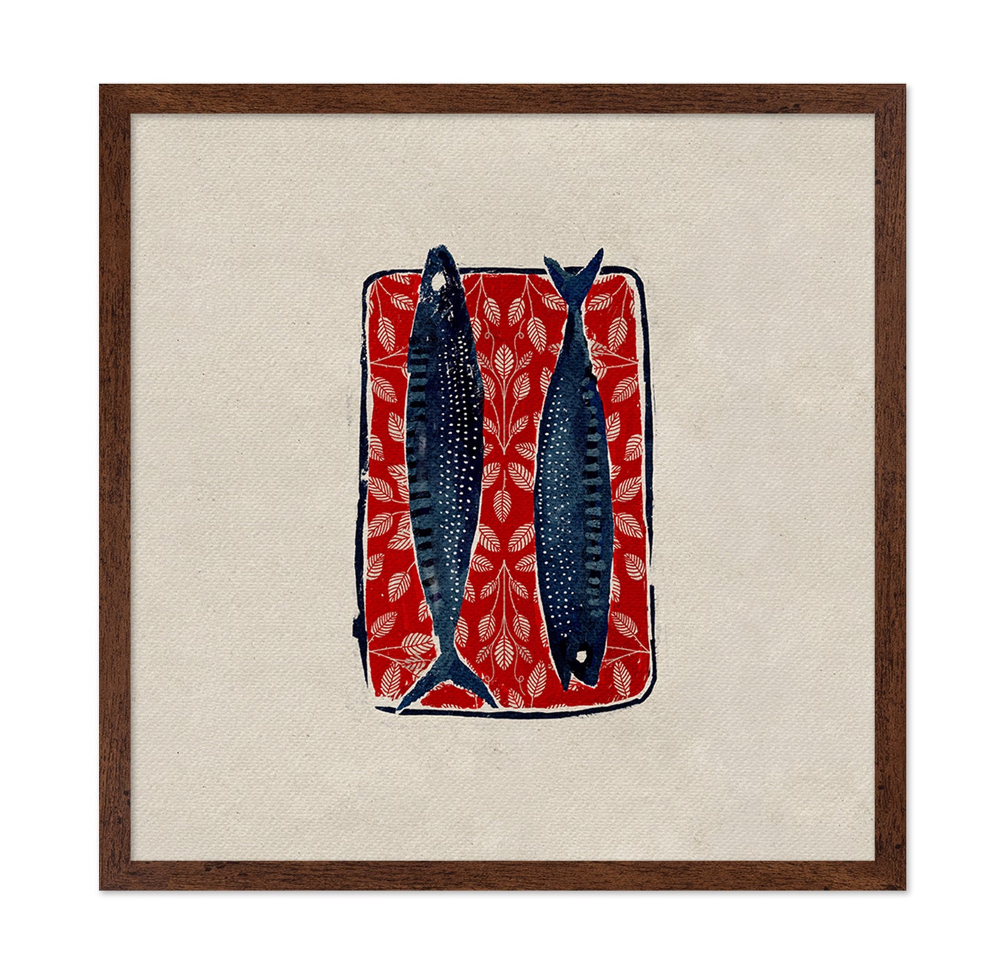 Sardines on Red