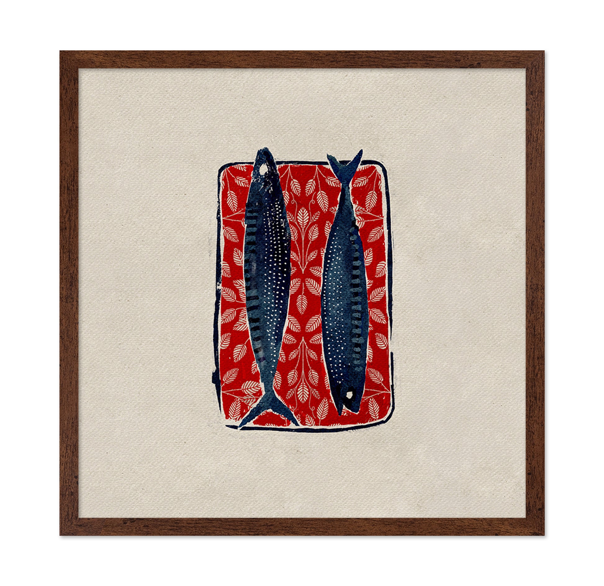 Sardines on Red