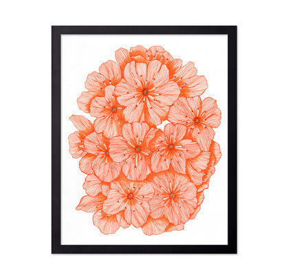 Big Orange Flowers