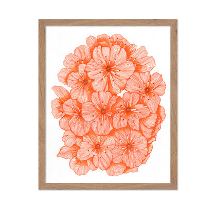 Big Orange Flowers