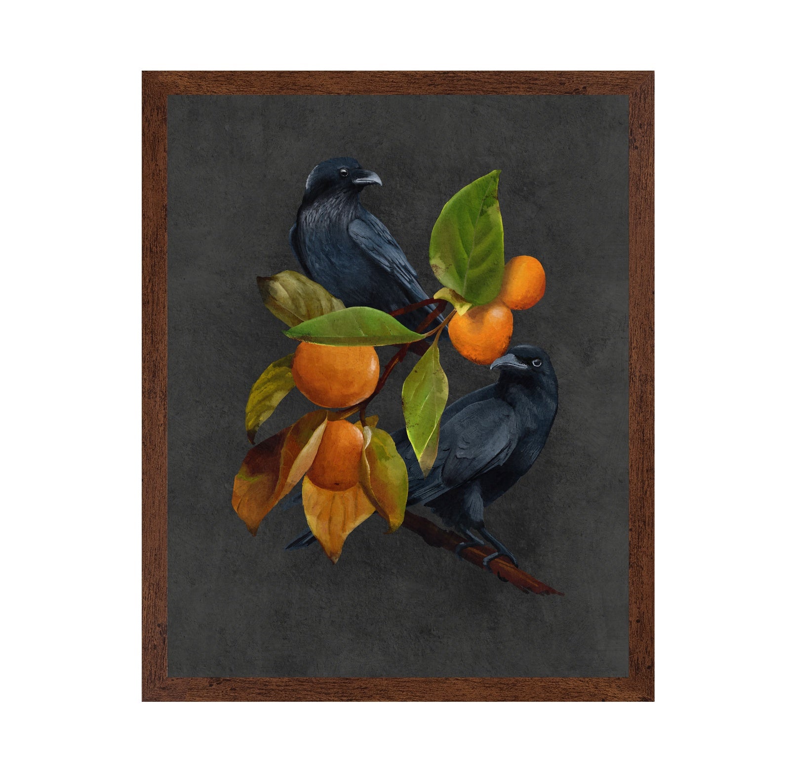 Crows and Persimmons