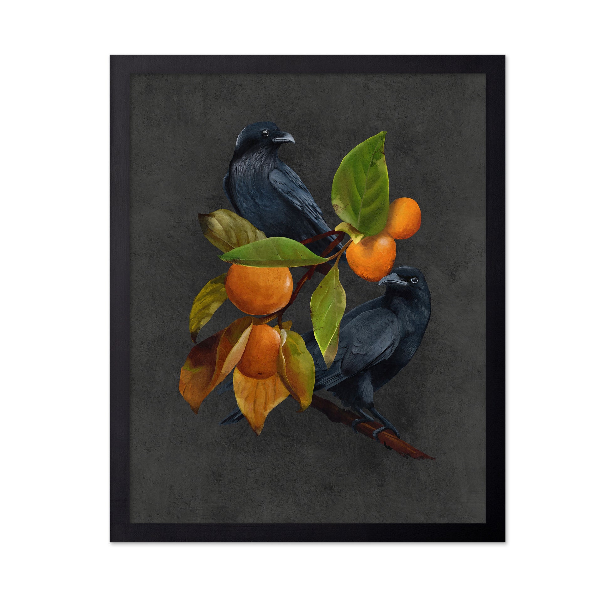 Crows and Persimmons