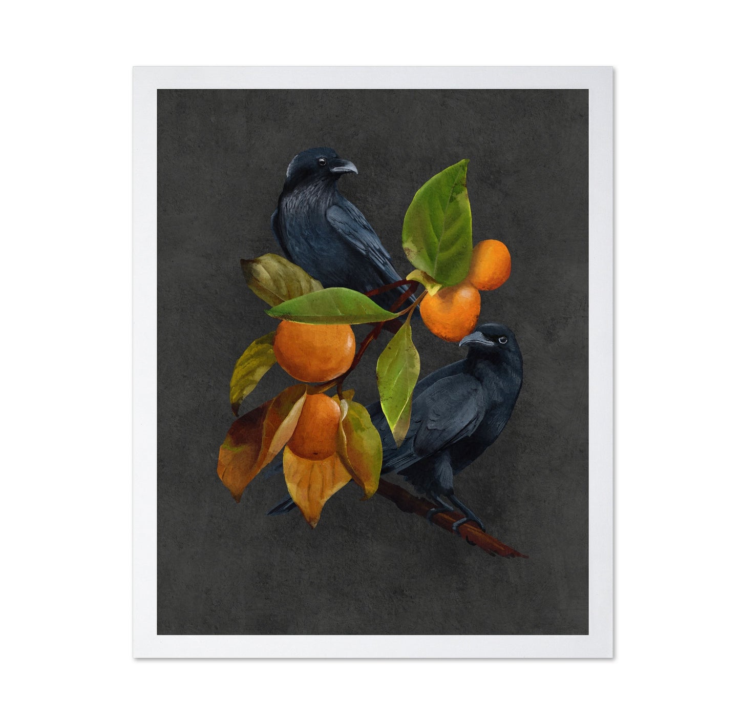 Crows and Persimmons