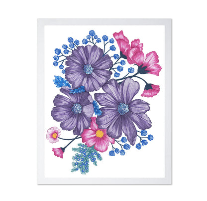 Pink and Purple Florals