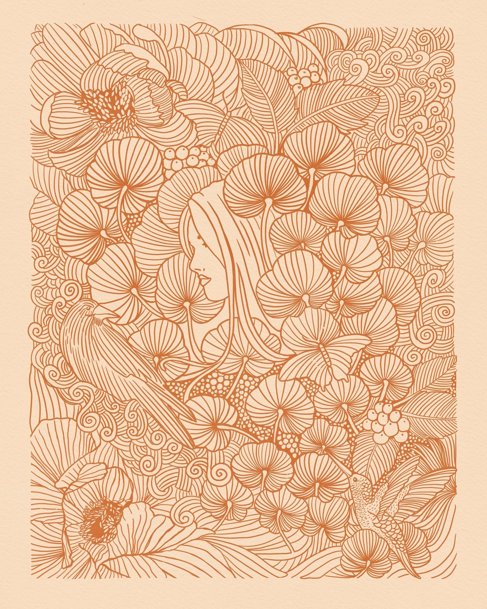 A Serene Floral Dreamscape