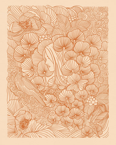 A Serene Floral Dreamscape